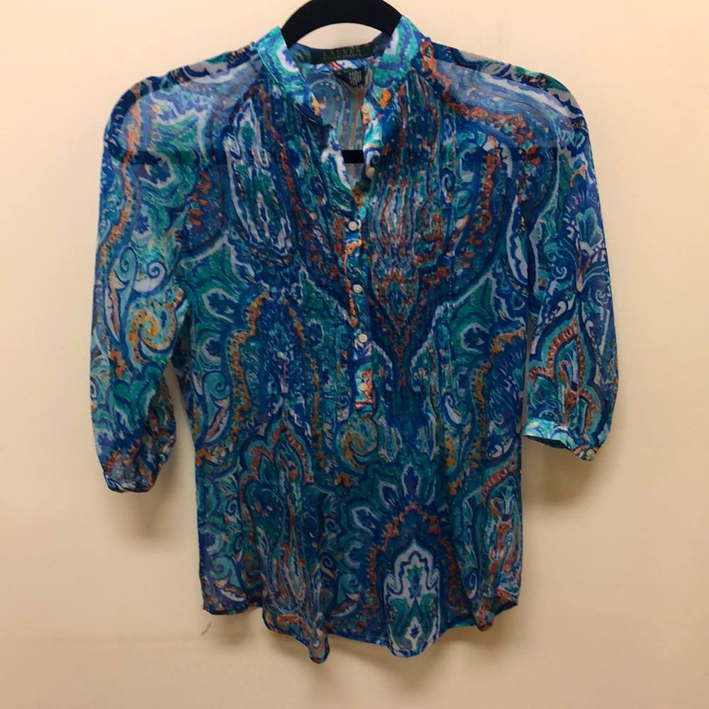 Lauren pattern blouse